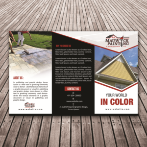 Flyer-Design von debdesign für MauWick Pating & Maintenance LLC | Design: #16799627