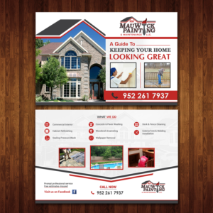 Flyer-Design von creative.bugs für MauWick Pating & Maintenance LLC | Design: #16794464