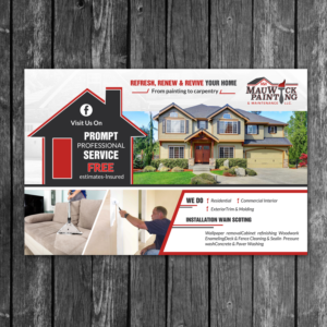 Flyer-Design von creative.bugs für MauWick Pating & Maintenance LLC | Design: #16797201