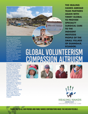 Newsletter Design by Akhter Rasool for Healing Hands Abroad | Design: #16813241