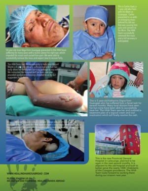 Newsletter Design by Akhter Rasool for Healing Hands Abroad | Design: #16813248