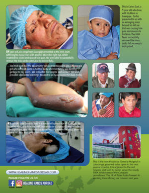 Newsletter Design by Akhter Rasool for Healing Hands Abroad | Design: #16822565
