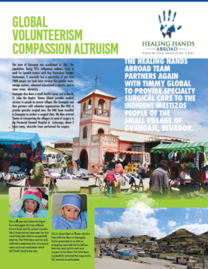 Newsletter Design by Akhter Rasool for Healing Hands Abroad | Design: #16828760
