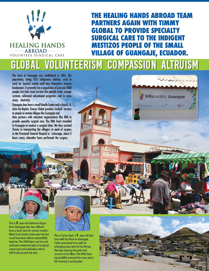 Newsletter Design by Akhter Rasool for Healing Hands Abroad | Design #16832017