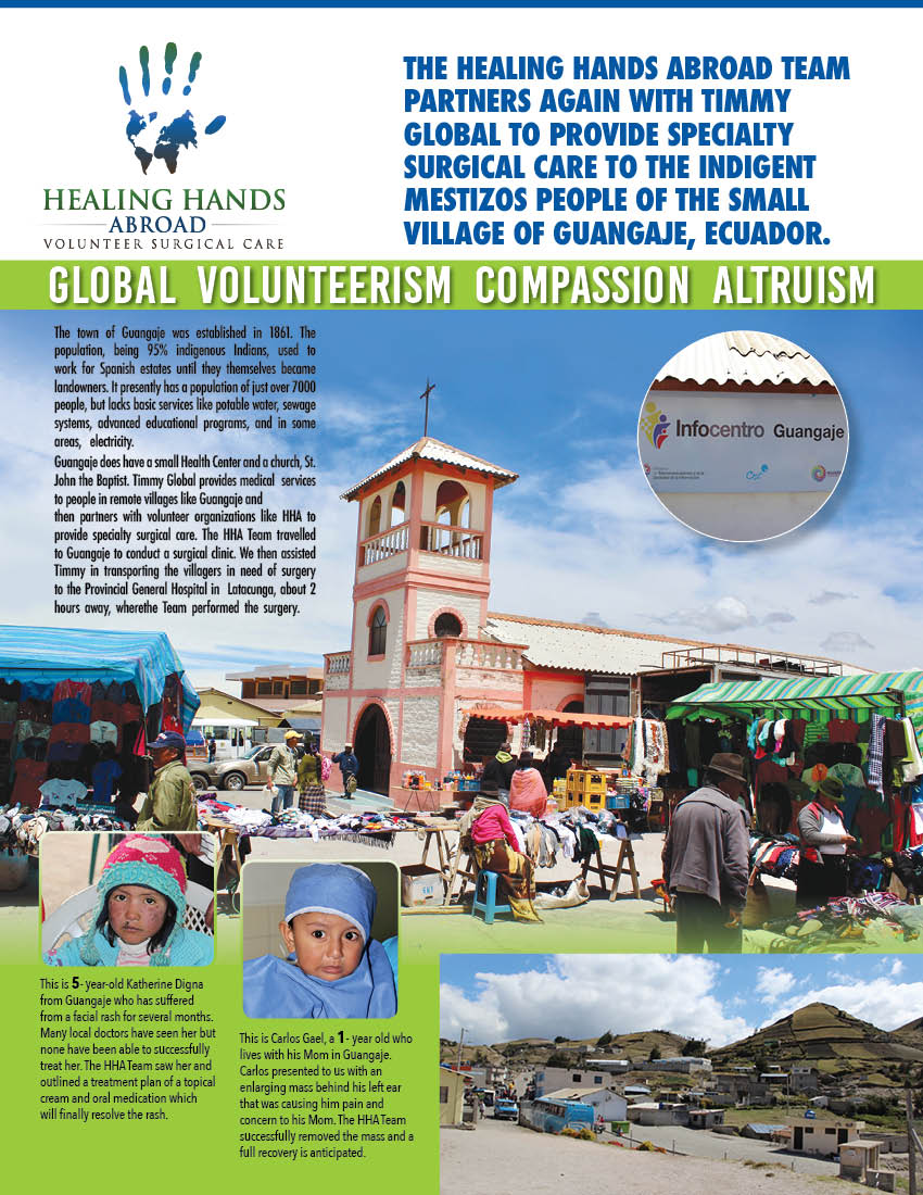 Newsletter Design by Akhter Rasool for Healing Hands Abroad | Design #16832041