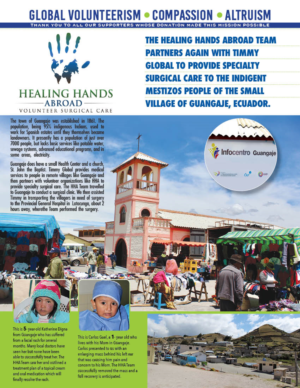 Newsletter Design by Akhter Rasool for Healing Hands Abroad | Design: #16842087