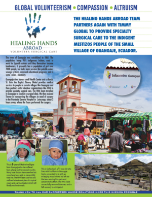 Newsletter Design by Akhter Rasool for Healing Hands Abroad | Design: #16843138