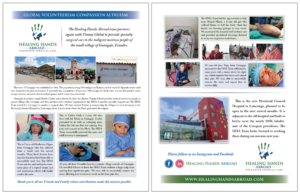 Newsletter Design by LJE for Healing Hands Abroad | Design: #16801375
