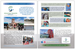 Newsletter Design by LJE for Healing Hands Abroad | Design: #16833773