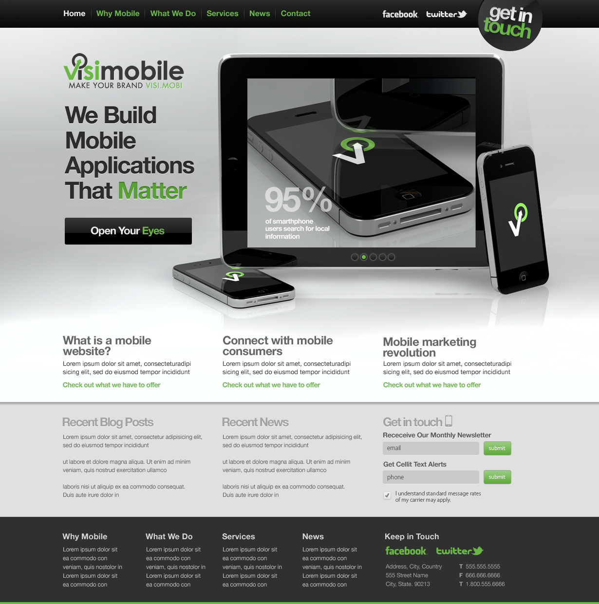 Web Design by Robert Marks for this project | Design #627625