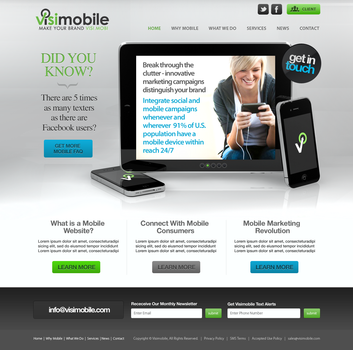 Web Design by Robert Marks for this project | Design #631816