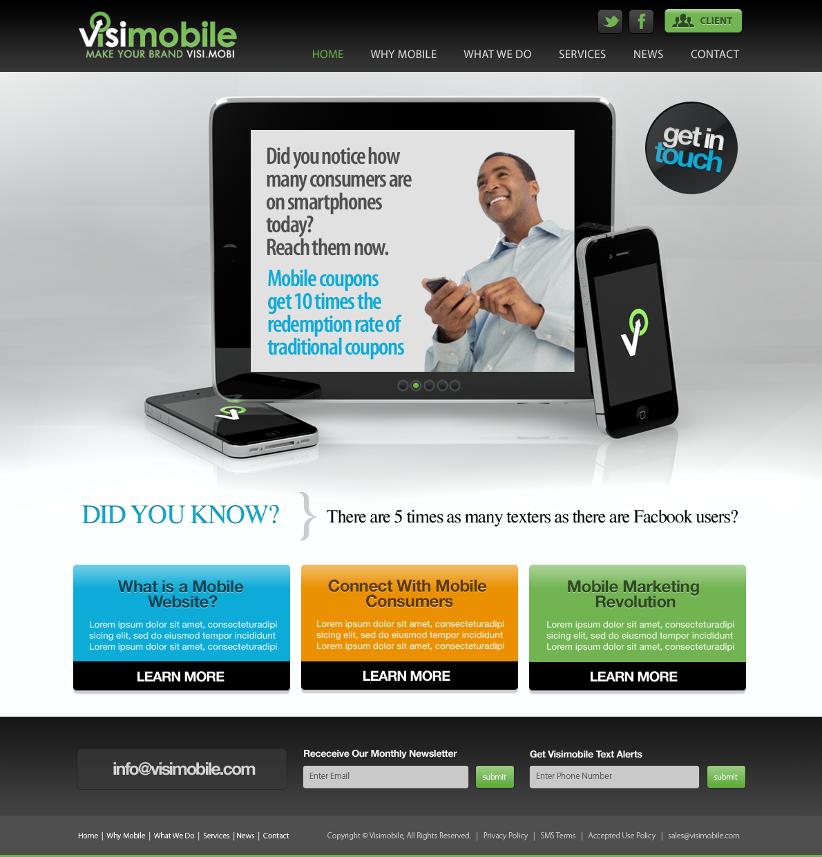 Web Design by Robert Marks for this project | Design #631824