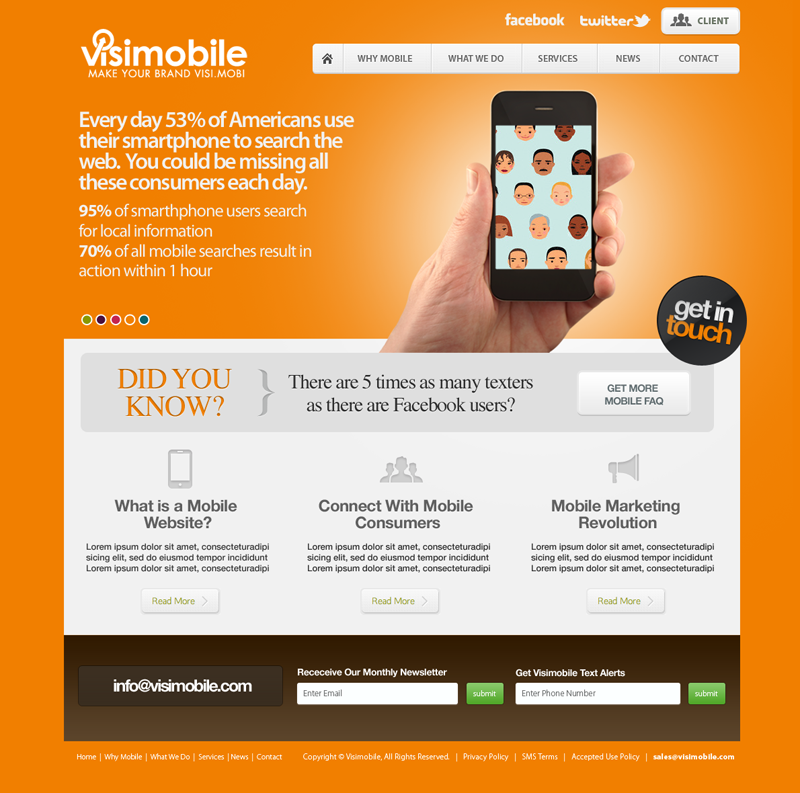 Diseño Web por Robert Marks para este proyecto | Diseño #643134