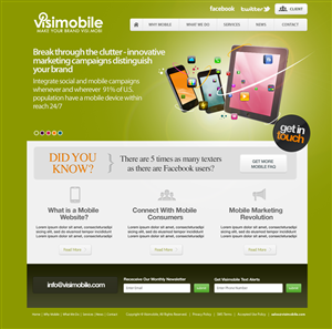Web Design by Robert Marks for this project | Design #643135
