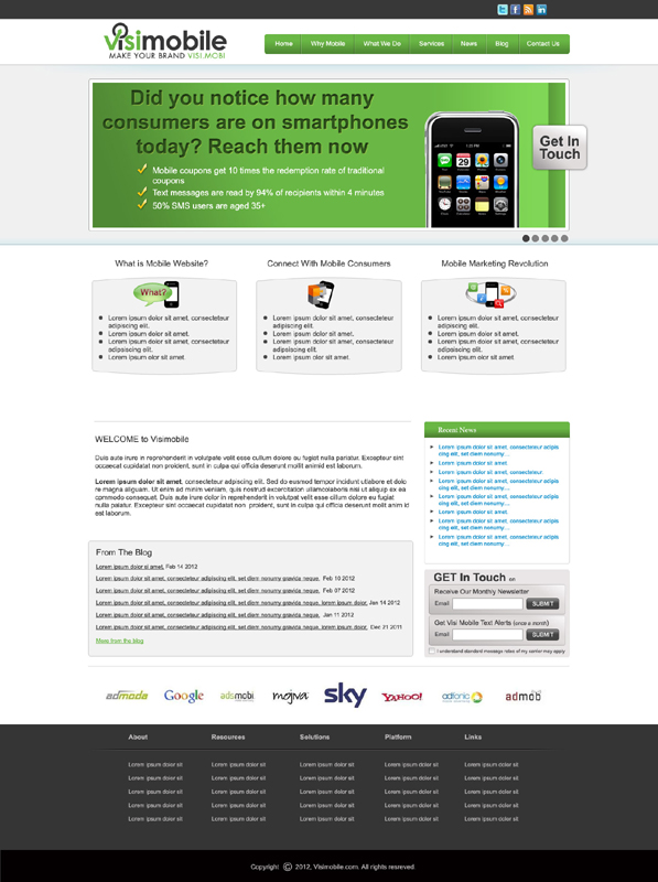 Web Design by DesignXyz for this project | Design #636783
