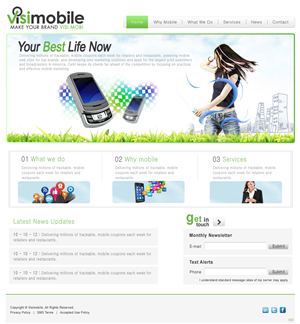 Web Design by pb for this project | Design: #620970