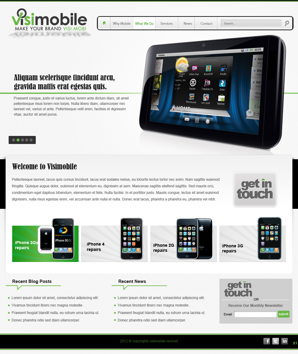 Web Design by pb for this project | Design #621058