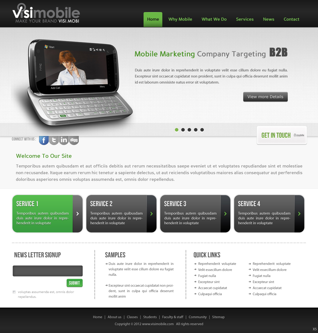 Web Design by pb for this project | Design #621060