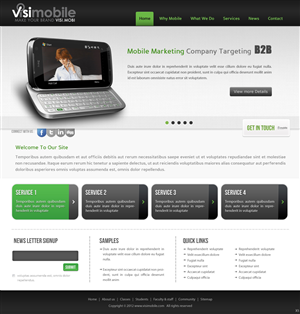 Web Design by pb for this project | Design: #621060