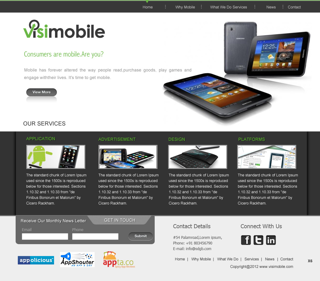 Web Design by pb for this project | Design #621064