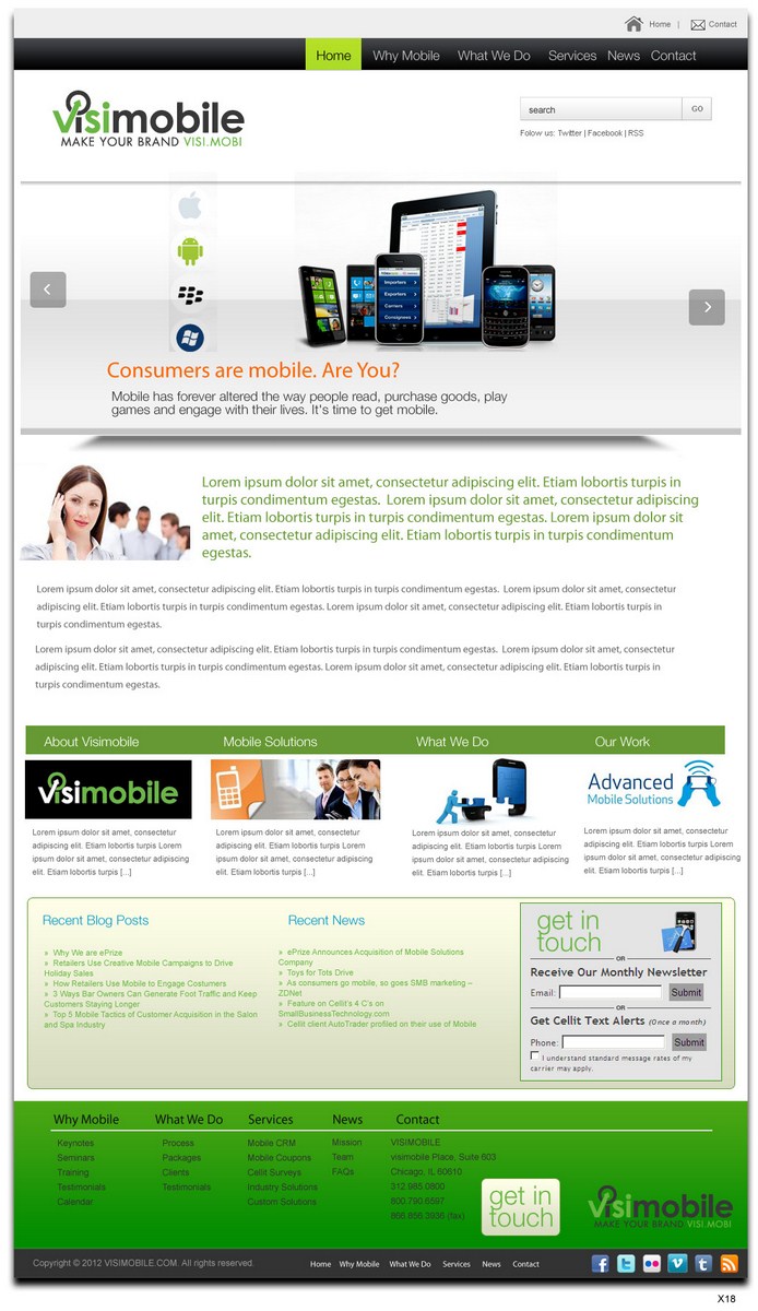 Web Design by pb for this project | Design #621421