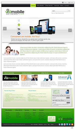 Web Design by pb for this project | Design: #621421