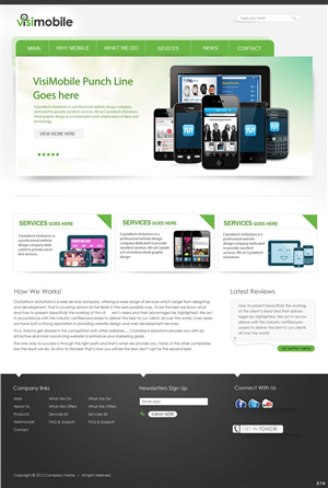 Web Design by pb for this project | Design: #626109