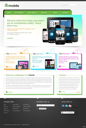 Web Design by pb for this project | Design: #628215