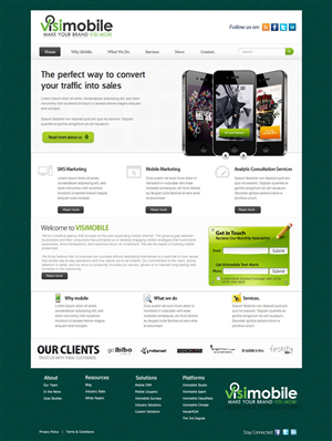 Web Design by OM for this project | Design #623575