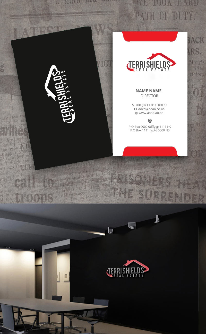 Logo Design by zebronicgraphic for Terri Shields Real Estate | Design #16893295