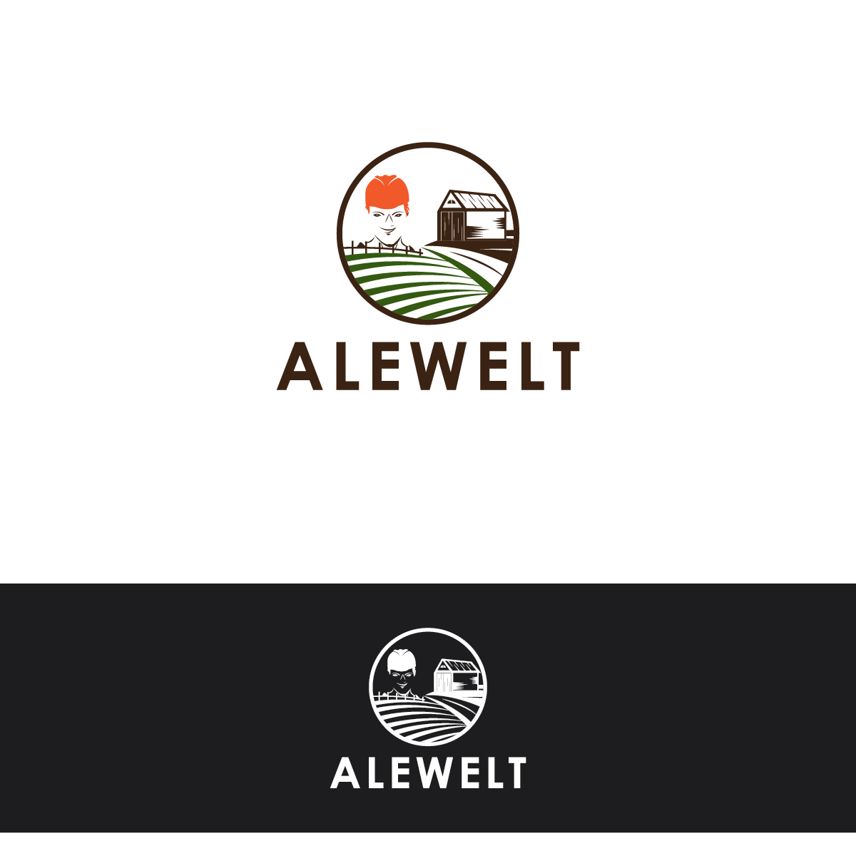 Logo-Design von Deziners Zone für Alewelt Concrete, Inc. | Design #16809009