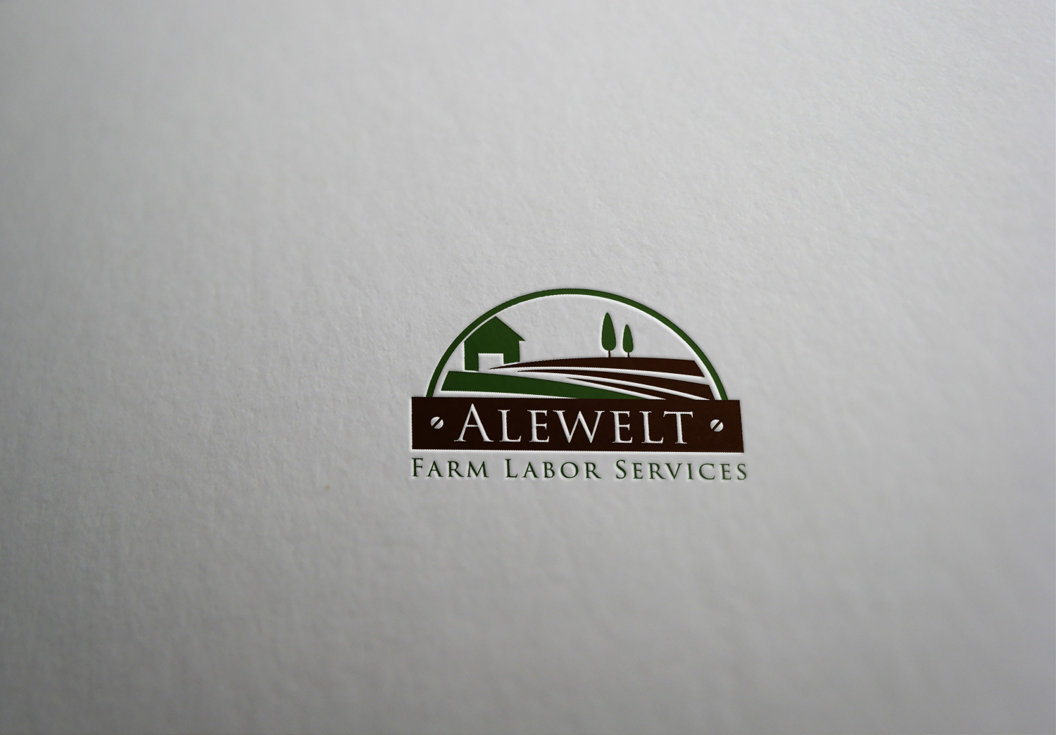 Logo-Design von Deziners Zone für Alewelt Concrete, Inc. | Design #16817325
