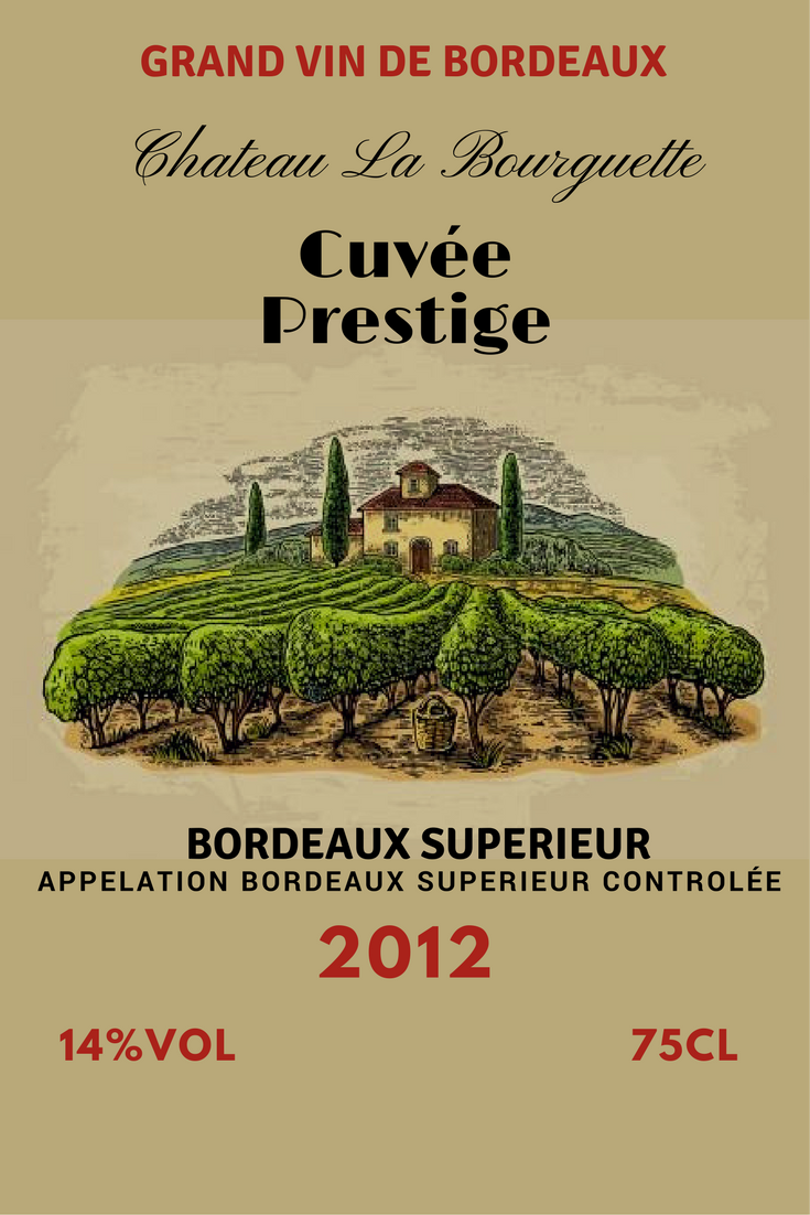 Logo Design by Enzo91 for Chateau La Bourguette | Design #16824969