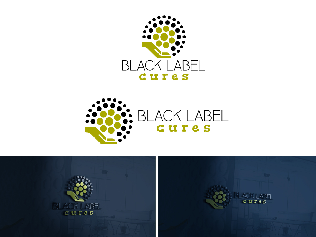 Logo Design by Marvel for Black Label Cures | Design #16857091
