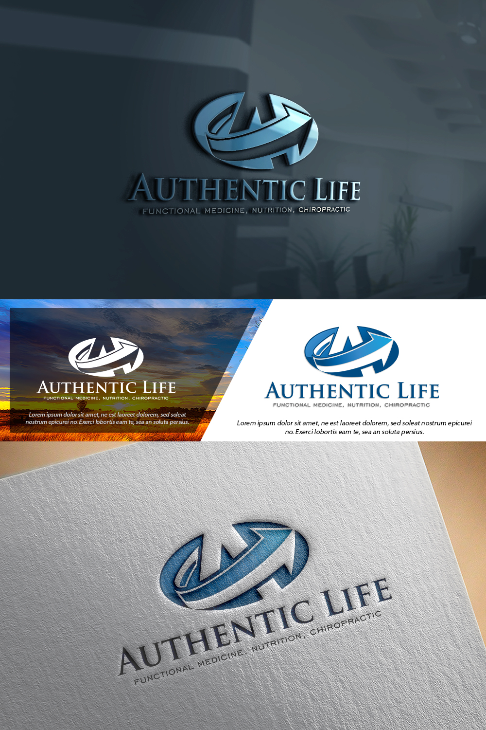 Logo Design by damian for Authentic Life | Design #16804602