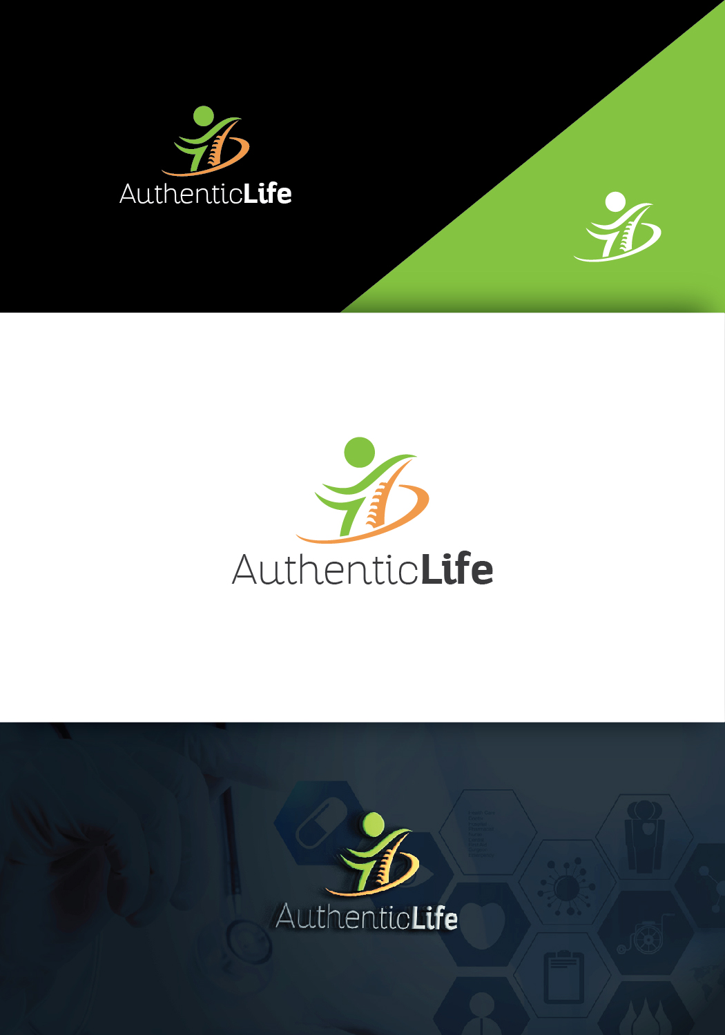 Logo Design by Deziners Zone for Authentic Life | Design #16821167