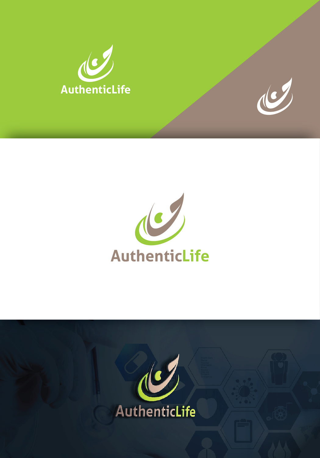 Logo Design by Deziners Zone for Authentic Life | Design #16821168