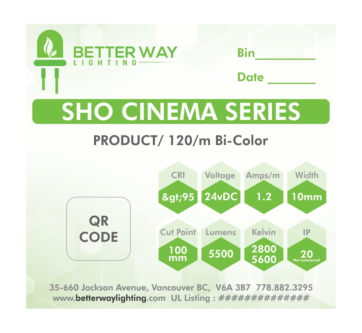 Label Design by cb1318 for Better Way Lighting  | Design #17799997