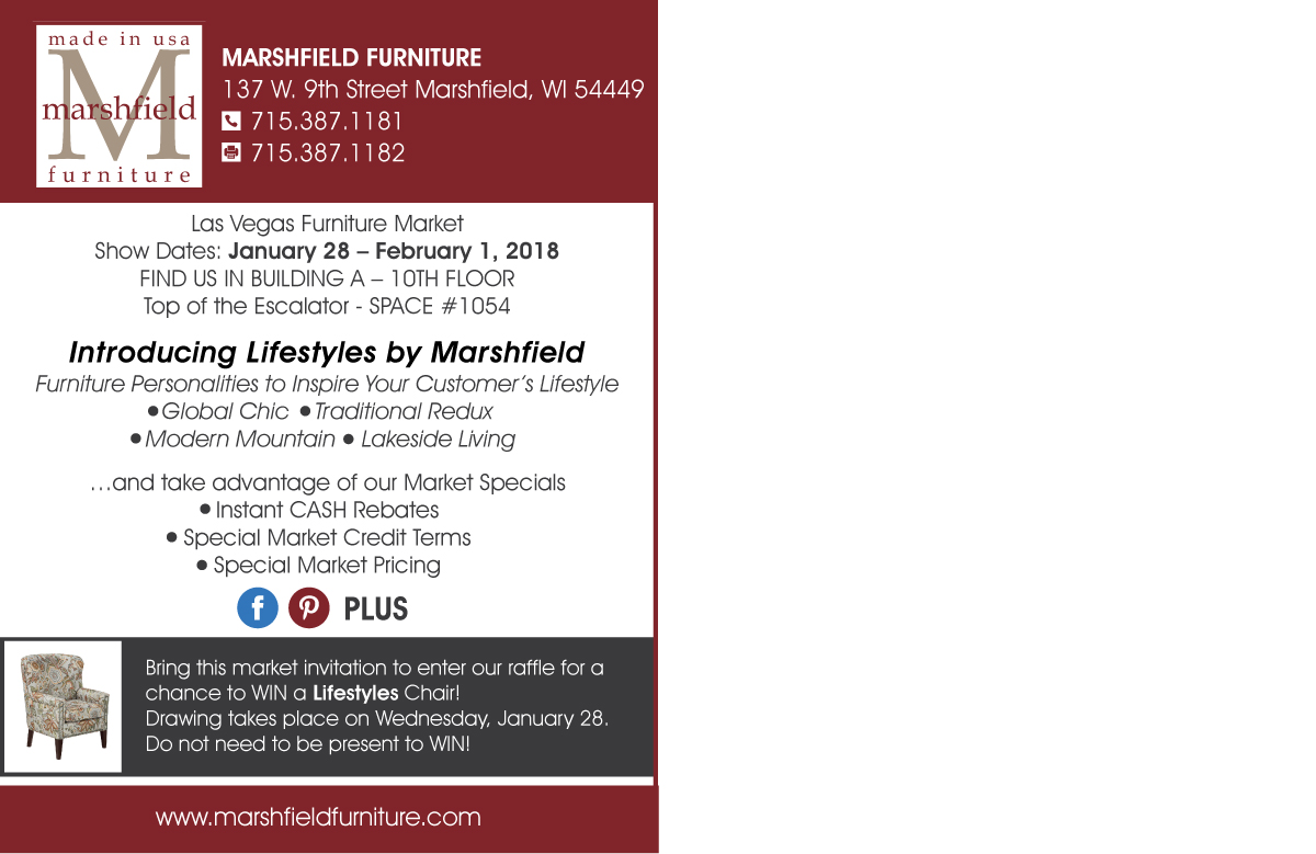 Postcard Design by Impressive Solutions for Marshfield Furniture | Design #16807458