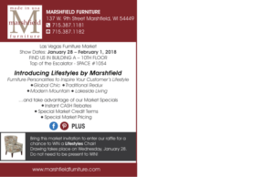 Postcard Design by Impressive Solutions for Marshfield Furniture | Design: #16807458