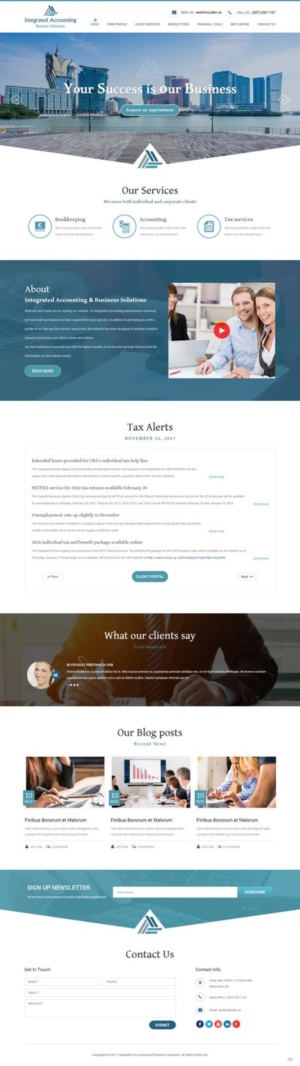 Web Design by pb for this project | Design: #16813025