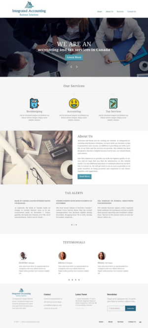 Web Design by pb for this project | Design: #16813026
