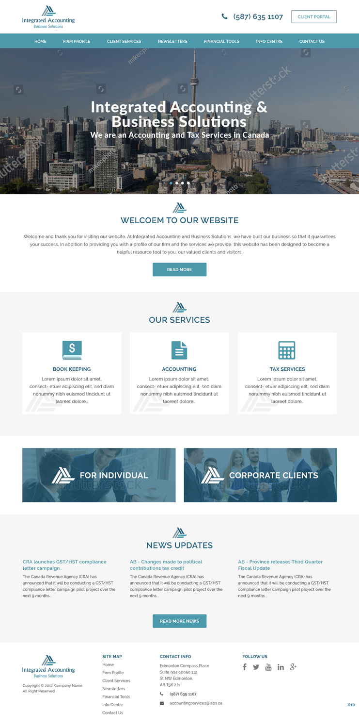 Web Design by pb for this project | Design #16813028