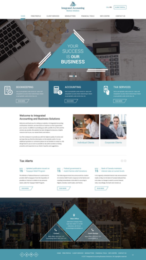 Web Design by pb for this project | Design: #16813033