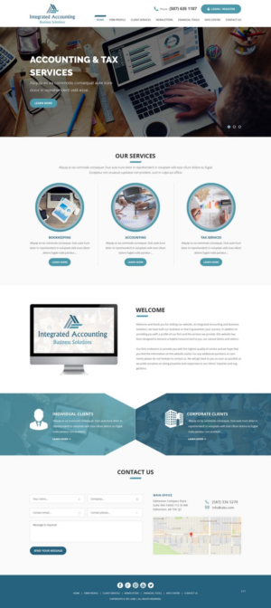 Web Design by pb for this project | Design: #16813035
