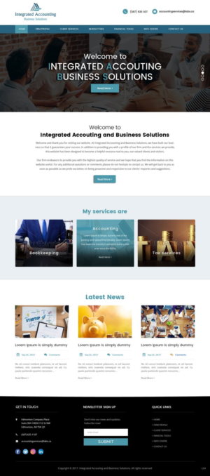 Web Design by pb for this project | Design: #16813036