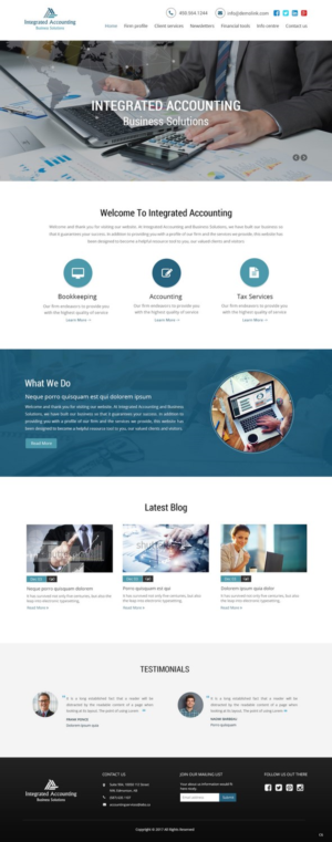 Web Design by pb for this project | Design: #16813053