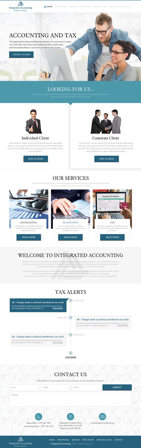 Web Design by rightway for this project | Design #16822833