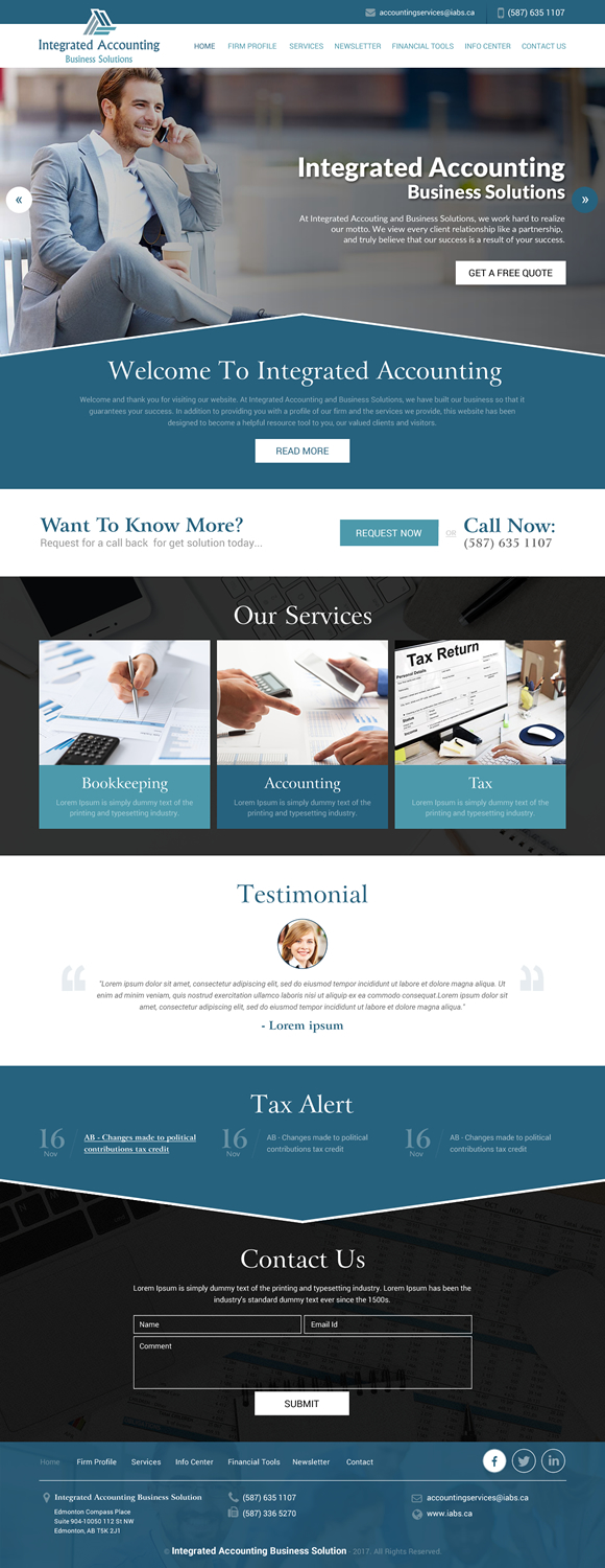 Web Design by rightway for this project | Design #16822834