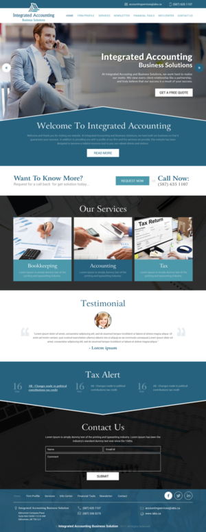 Web Design by rightway for this project | Design: #16822834